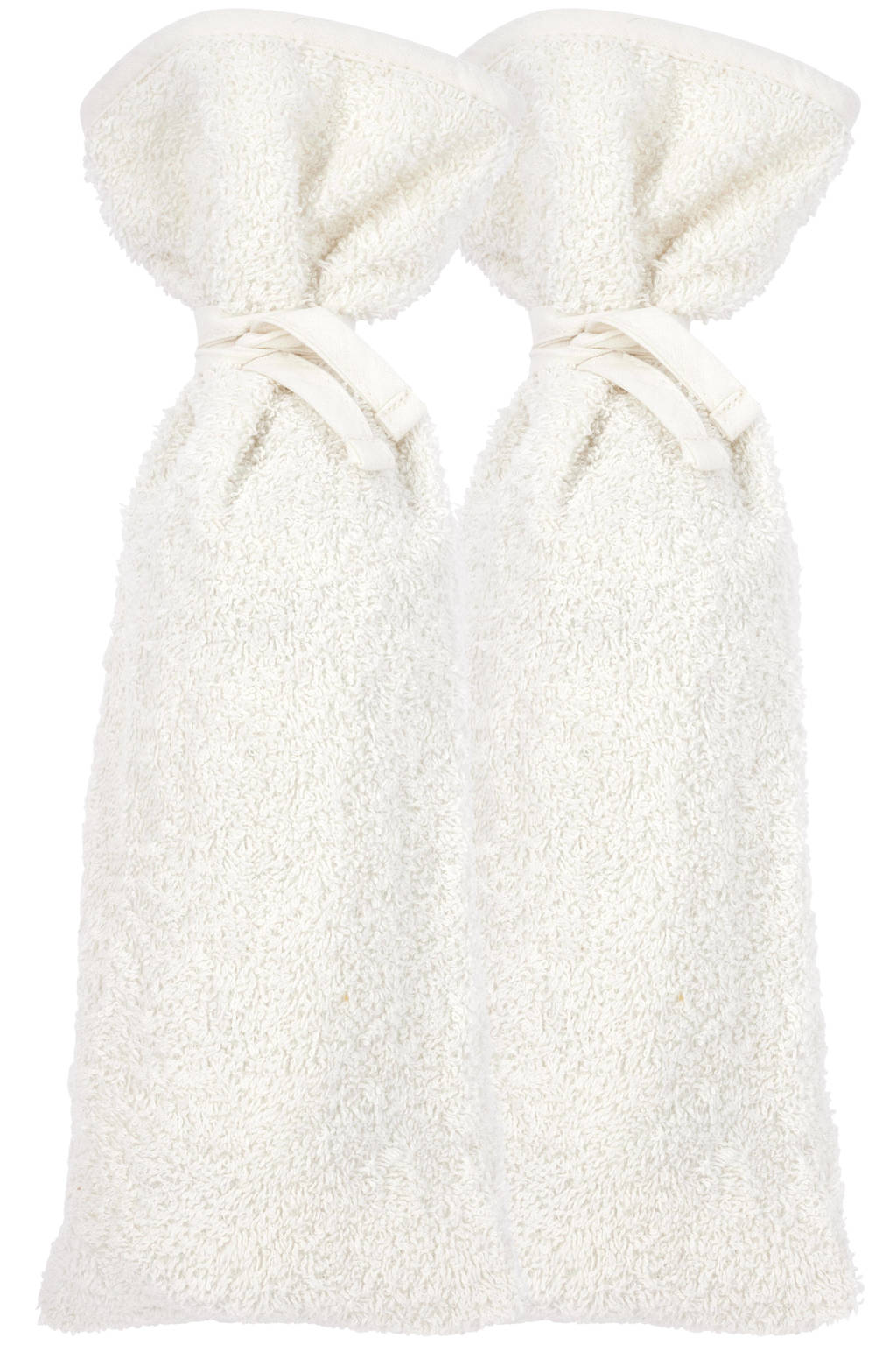 basic badstof kruikenzak - set van 2 offwhite