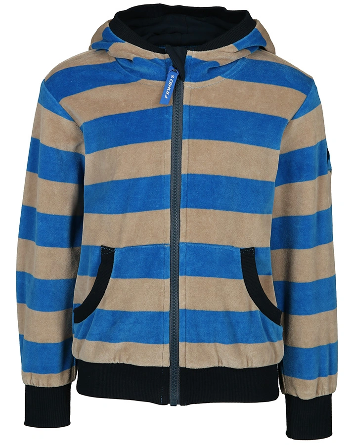 Nicki-Jacke NIKKI in blue/pebble