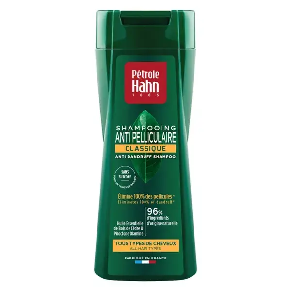Shampoo anticaspa Petrole Hahn para cabelos normais 250ml