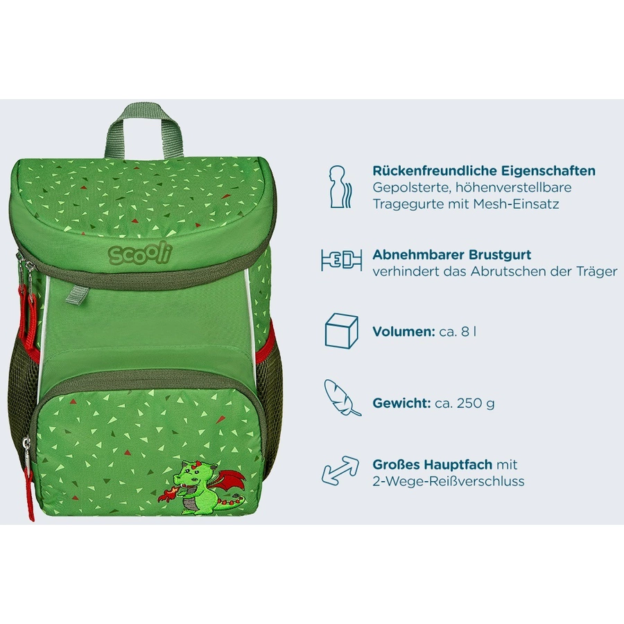 Scooli Mini Me Kindergartenrucksack Diego Dragon