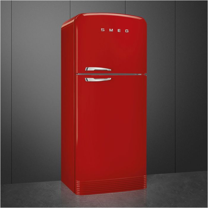 SMEG Kühl-Gefrierkombination 50's Retro Style FAB50RRD5 Rot