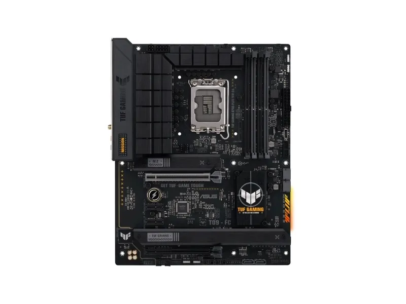 ASUS TUF GAMING B760-PLUS WIFI D4 - Bundkort - ATX - LGA1700 sokkel - B760 Chipset - USB 3.2 Gen 1, USB 3.2 Gen 2, USB-C 3.2 Gen 2x2 - 2.5 Gigabit LAN, Wi-Fi 6, Bluetooth - onboard grafik (CPU påkrævet) - HD Audio (8-kanaler)