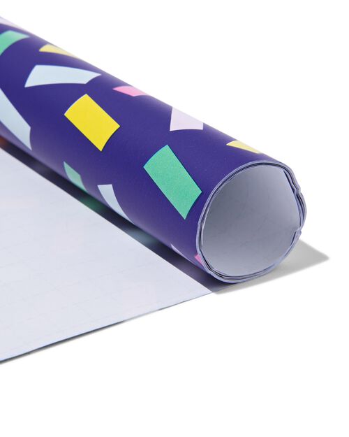 papier cadeau confettis