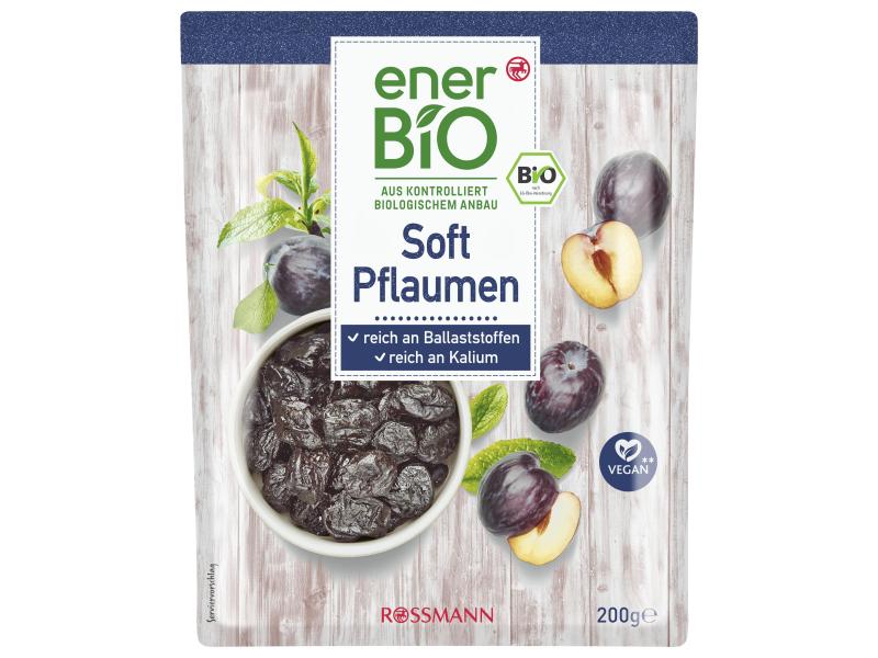 enerBIO Soft Pflaumen 200 g Erfrischend weiche Früchtchen