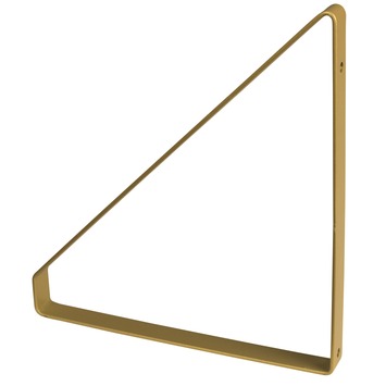 Plankdrager messing metaal 2 stuks