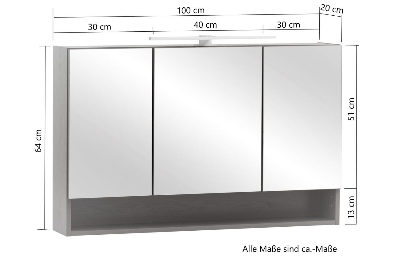 XORA Spiegelschrank VILLACH