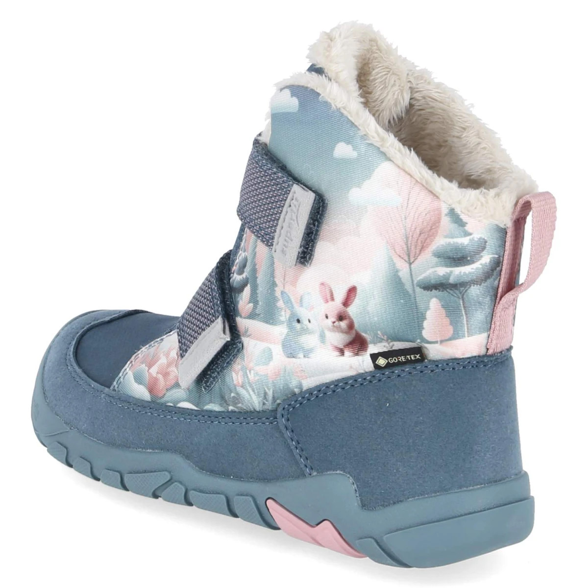 SuperfitSnowboots TRACE - blau/rosa