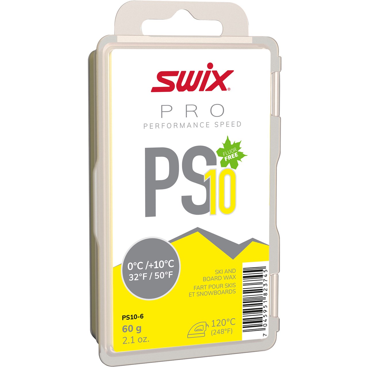 Swix Performance Speed 10 60g God voks for grunnpreparering, men også en fin treningsvoks