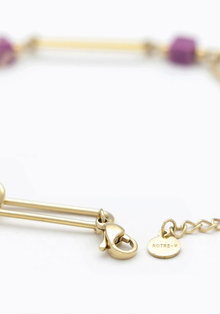 NOTRE-V gouden notre-v armband omss23-015