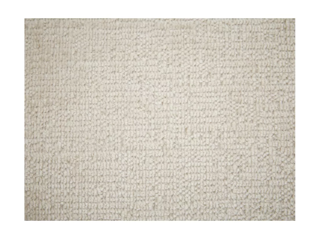 Canapé d'angle gauche en tissu beige TANCAVO