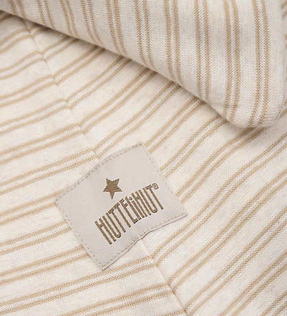 Huttelihut Schlupfmütze - 2-lagig - Pixie - Irisch Cream m. Stre