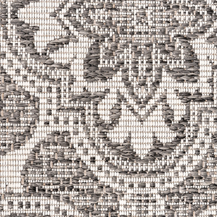 Vierkant Buitenkleed - Summer Oriental Grijs
