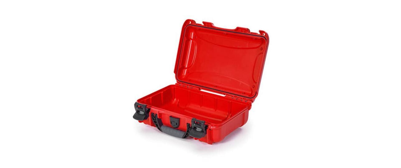 Kunststoffkoffer 909 - leer Rot<br>Leichter, wasserdichter und robuster Hartschalenkoffer