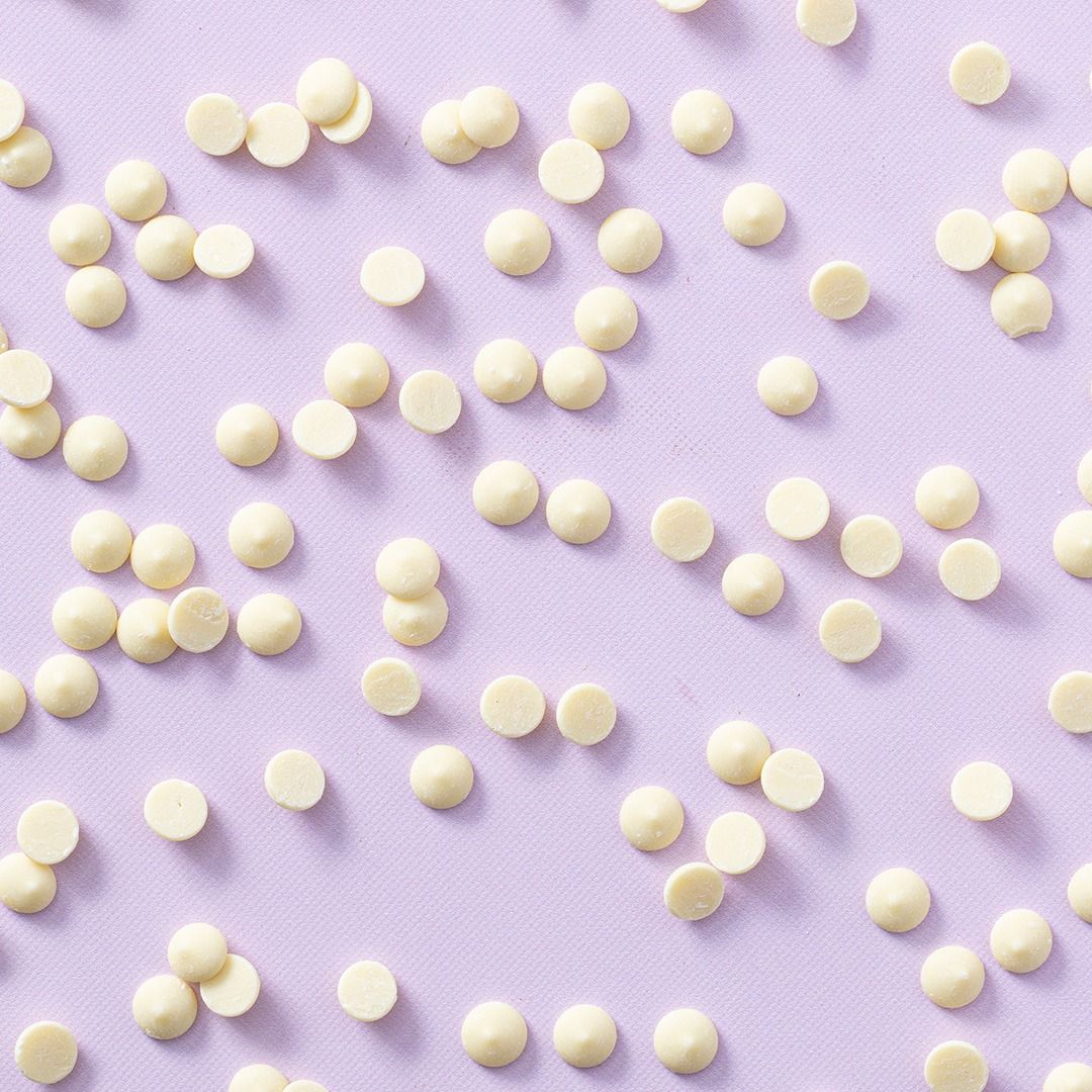Callebaut Chocolade druppels wit