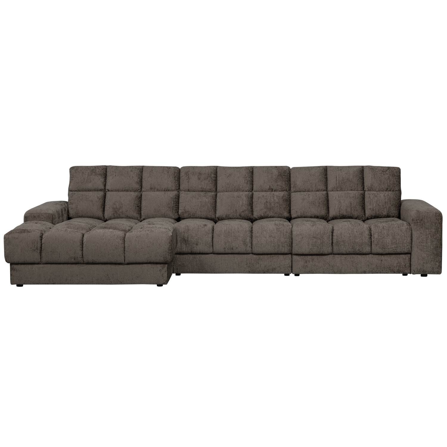 WOOOD Second Date Chaise Longue Links - Structure Velvet - Mountain