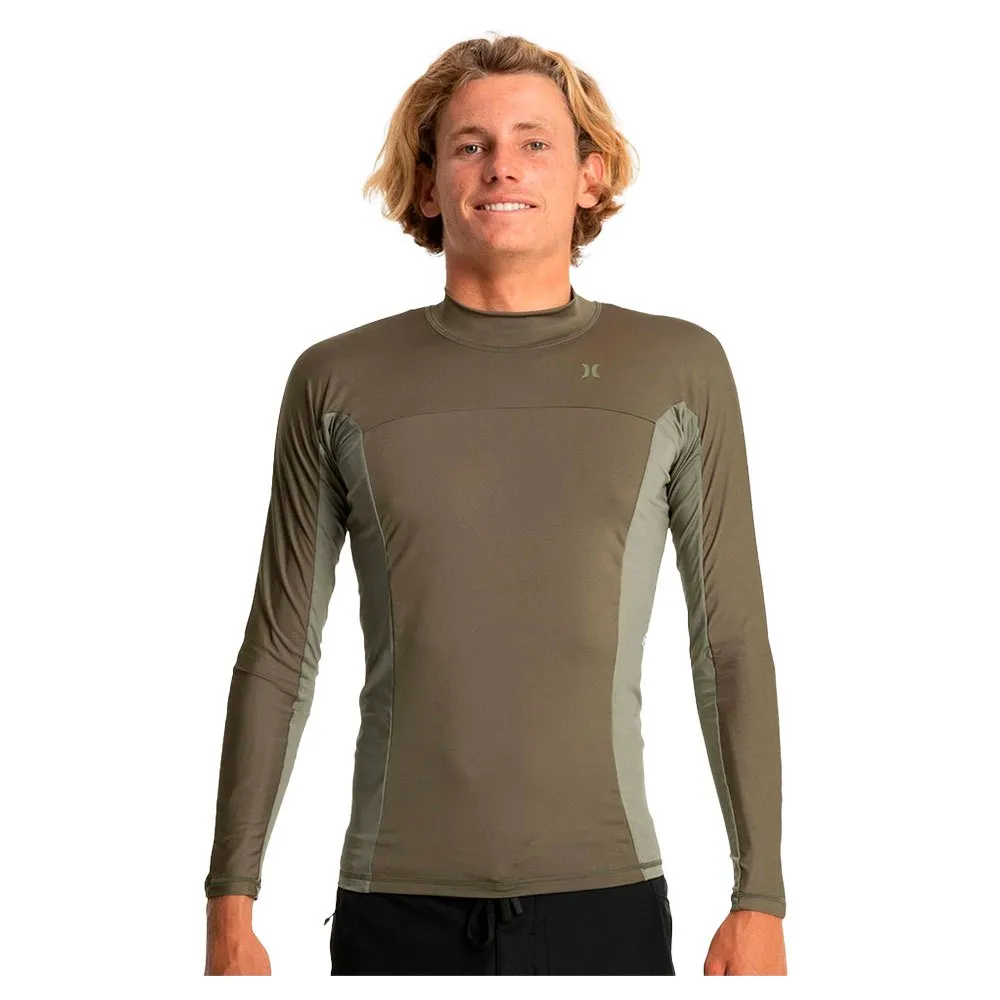 Hurley Chnnl Crssng Pddl Sries langärmliges Surf-T-Shirt