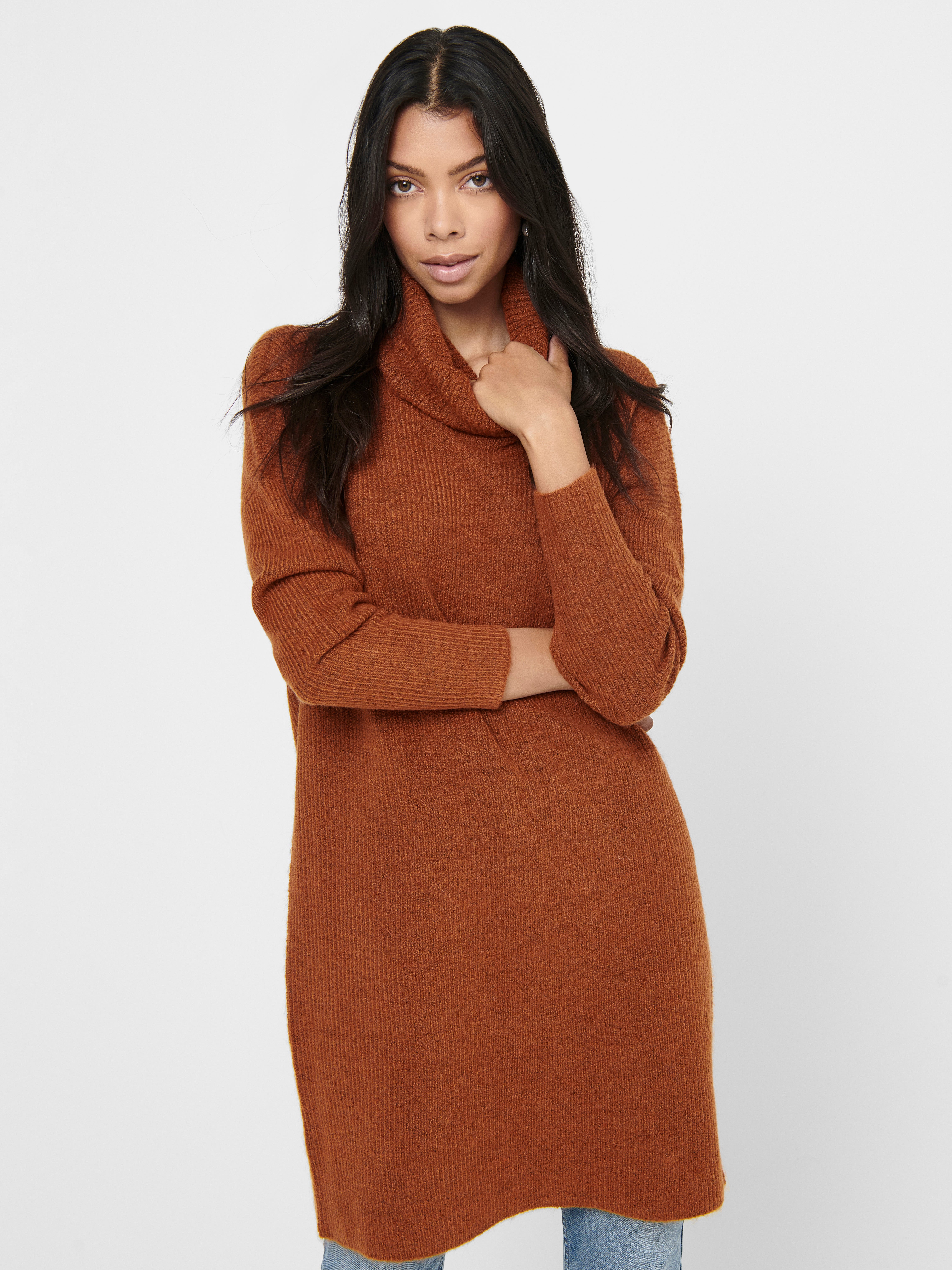 ONLJANA Langes Kleid Ginger Bread