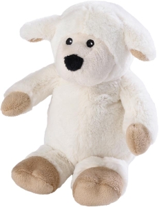 WARMIES Minis Wärme-Stofftier Schaf beige