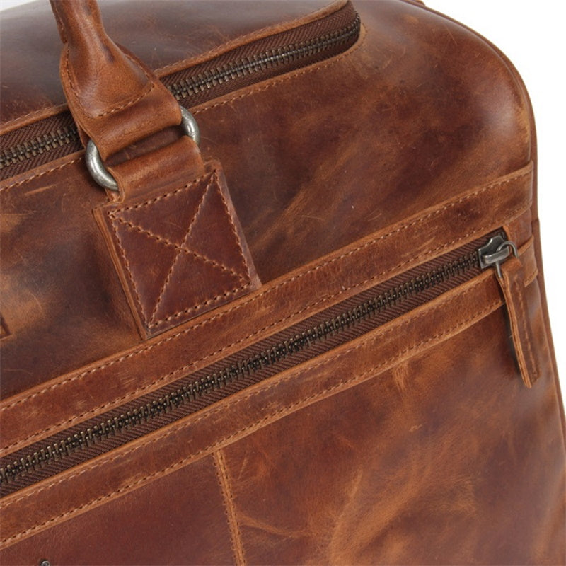 Justified Voyage Leren Reistas Cognac