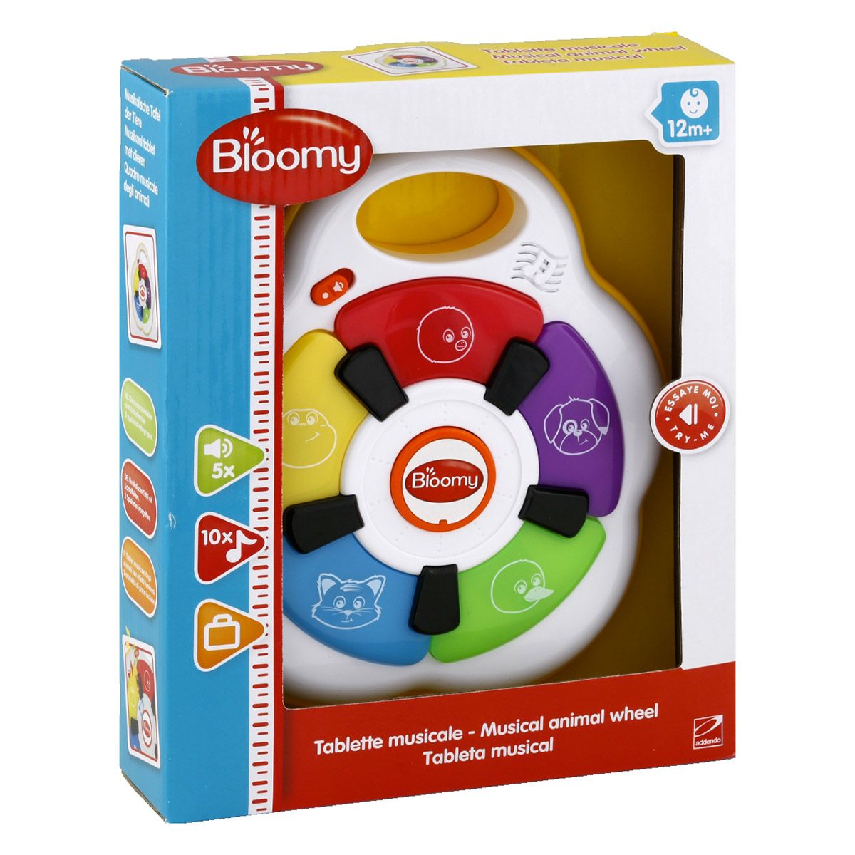 Tablette musicale des animaux