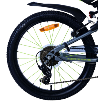 Volare Rocky kinderfiets groen 20 inch
