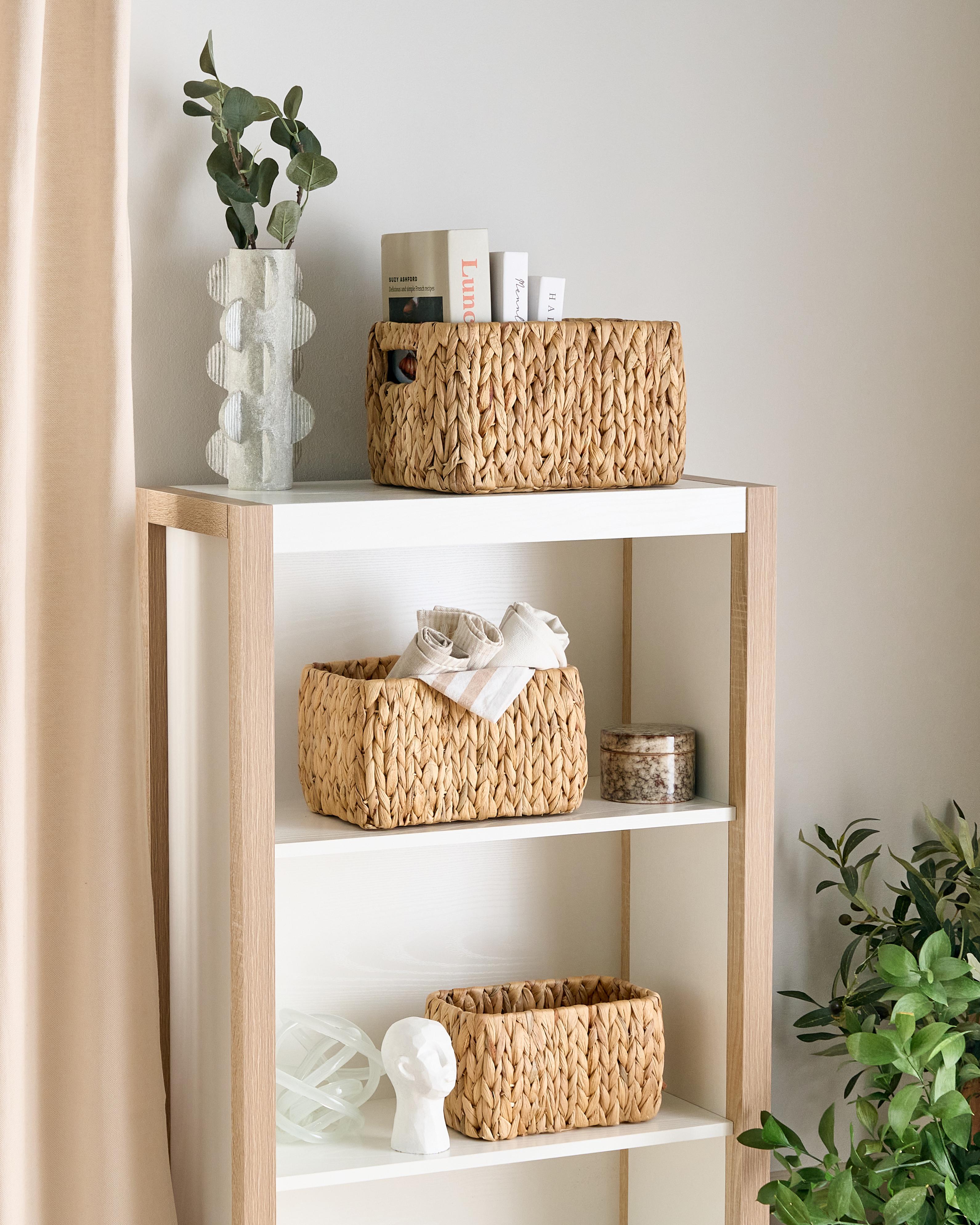 Set van 3 manden HANOI Wicker Natuurlijk
