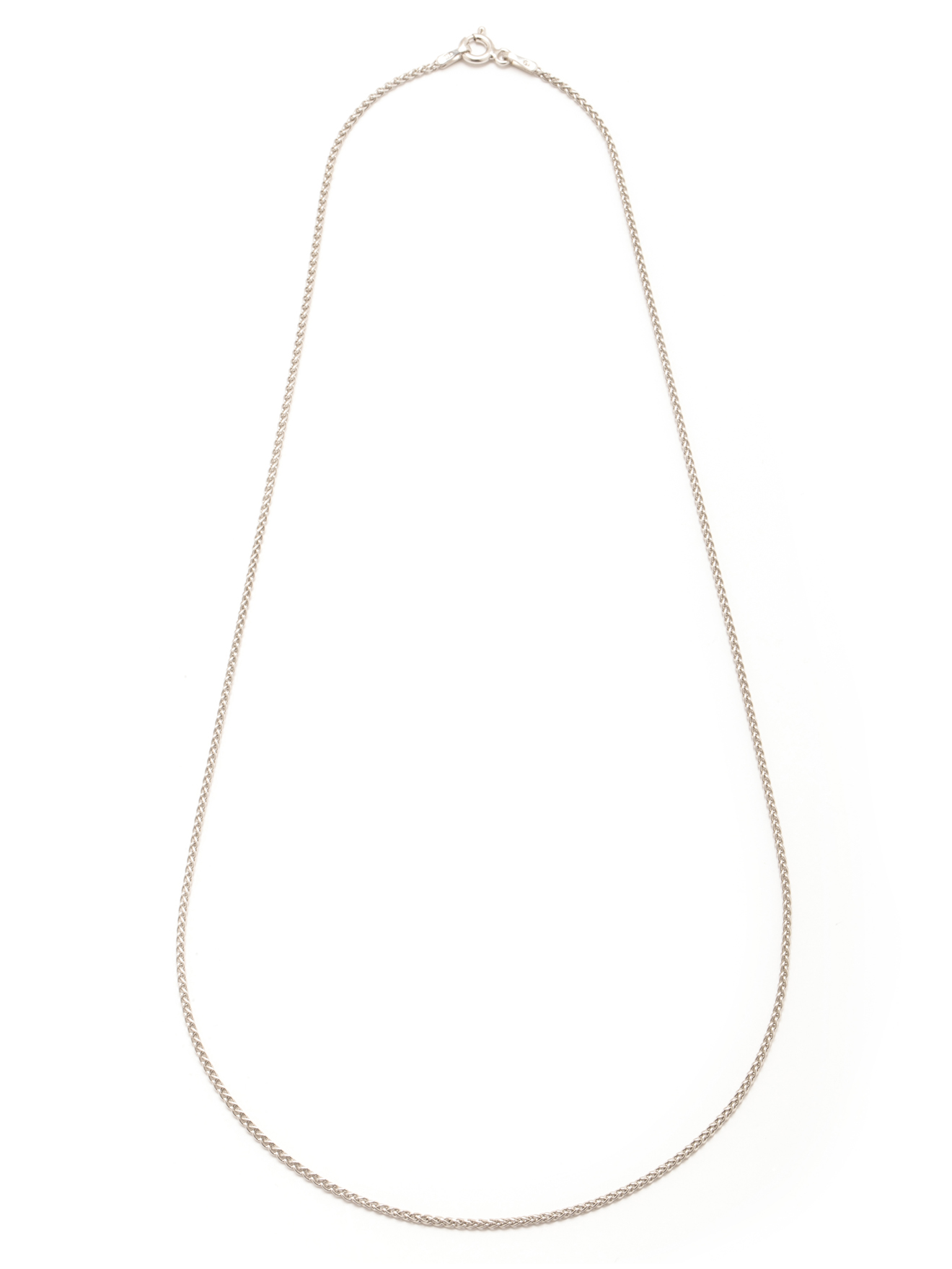 Chaîne maille gourmette argent
