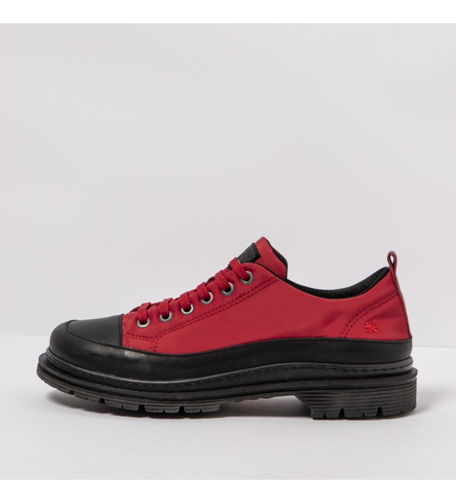 Sapatos de couro artístico 1894 Nylon vermelho