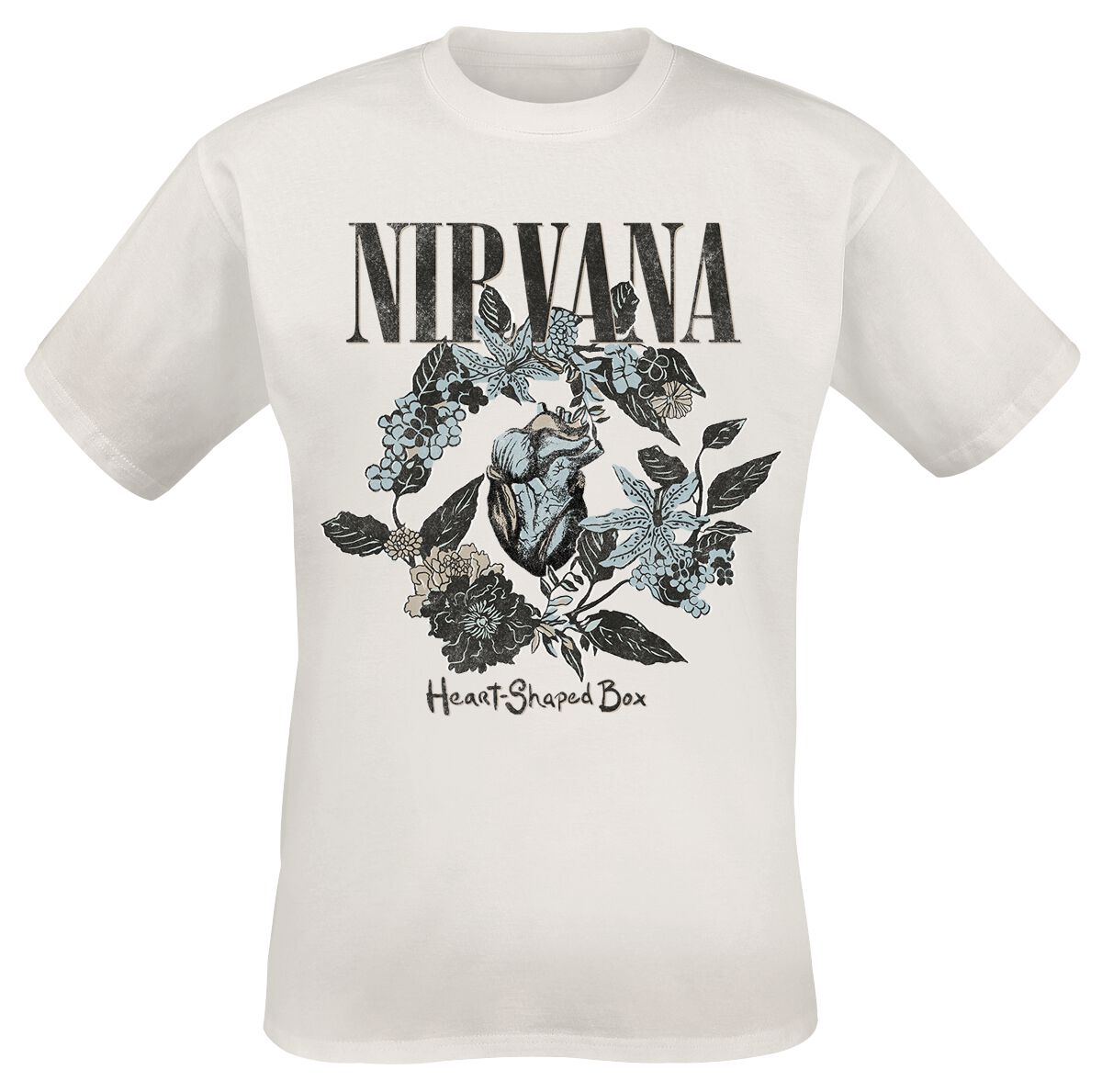 Heart Shape Box | Nirvana T-Shirt Manches courtes