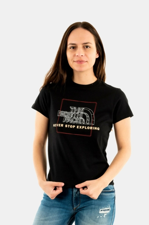 tee shirt the north face coordinates noir