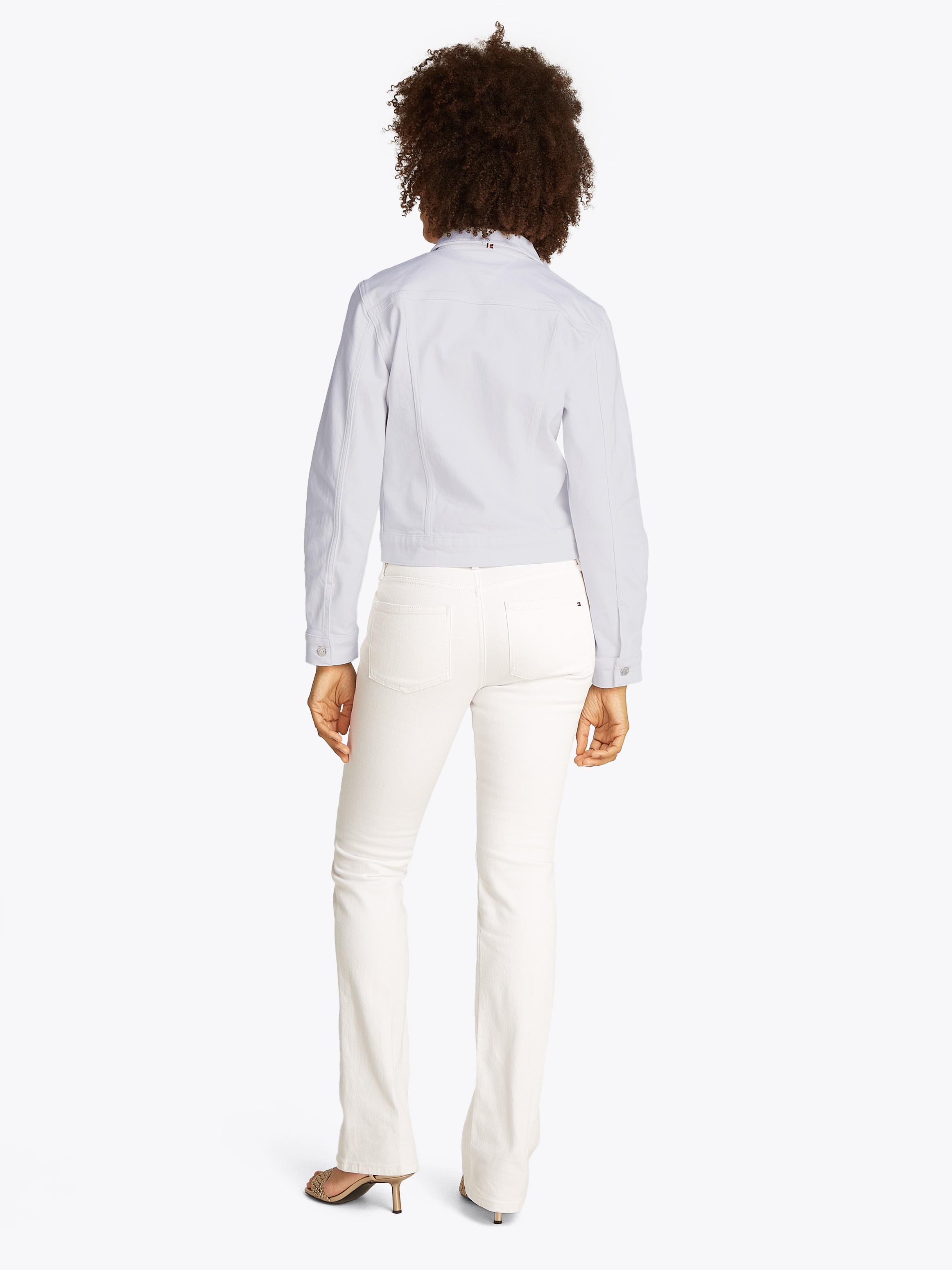 Tommy Hilfiger Jeansjacke »DNM SLIM JACKET WHITE« mit vielseitigem Design