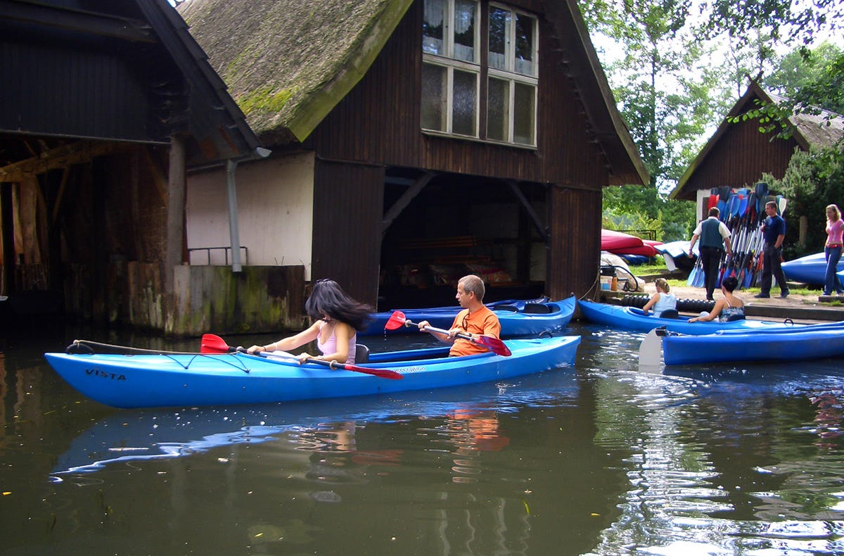 Kanu-Tour auf der Spree in Burg-Kauper als Geschenkidee
