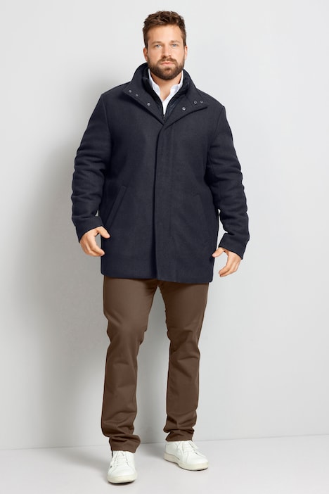 Boston Park Longjacke, Steppeinsatz Stehkragen, bis 74