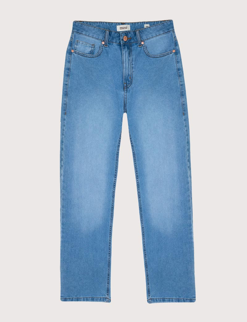 MUSE JEAN FEMME JOHNA BLEU CLAIR