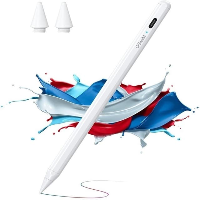 NÖRDIC Stylus Pen til iPad med Palm Rejection og Magnetisk Fastgørelse kompatibel med Apple iPad/iPad Pro/Mini iPad Air