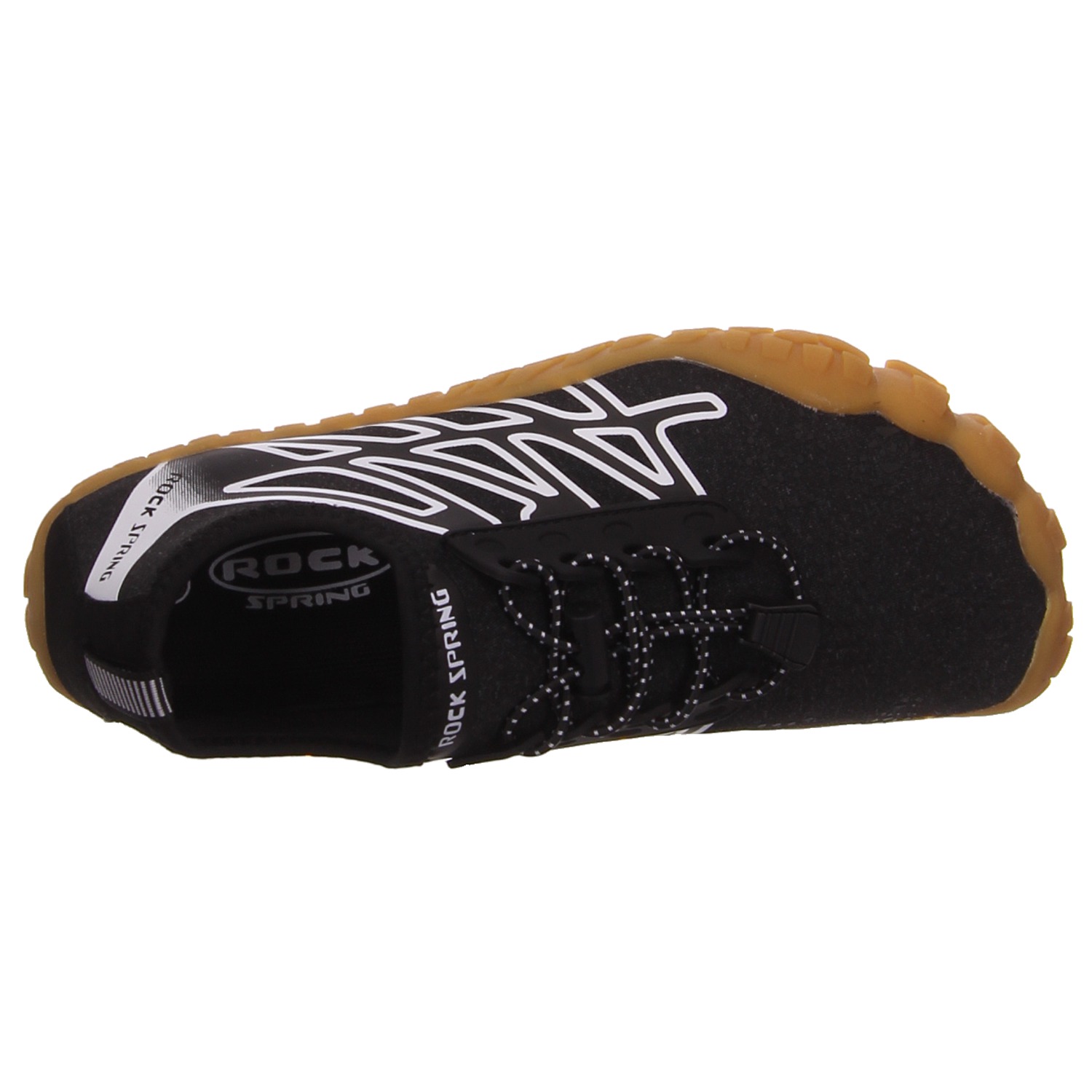 Rockspring Barfußschuh schwarz schwarz