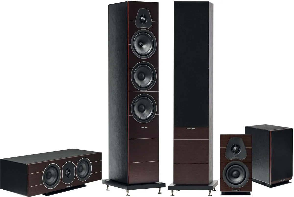 Sonus Faber Lumina III 5.0 Wengé Packs enceintes grand spectacle