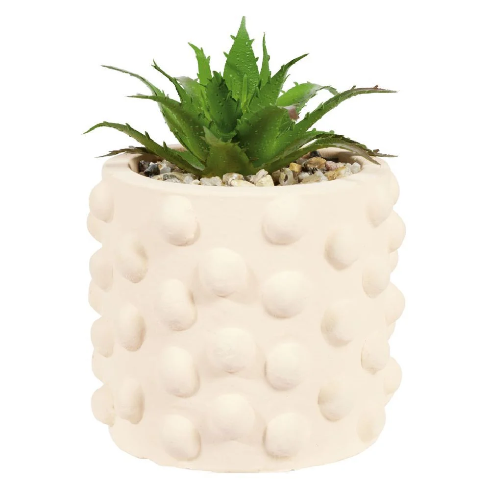 Plante artificielle pot bubble Ø7,5xH.11cm
