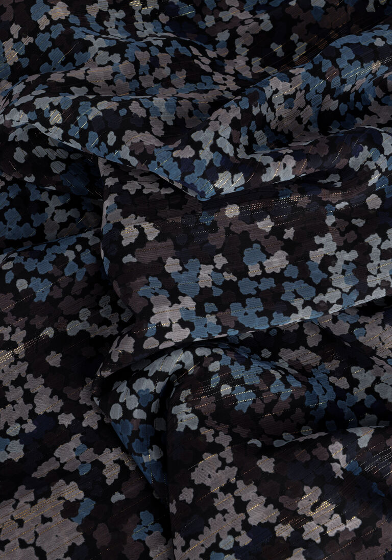 CATWALK JUNKIE grijze catwalk junkie midirok sk cloudy leaves
