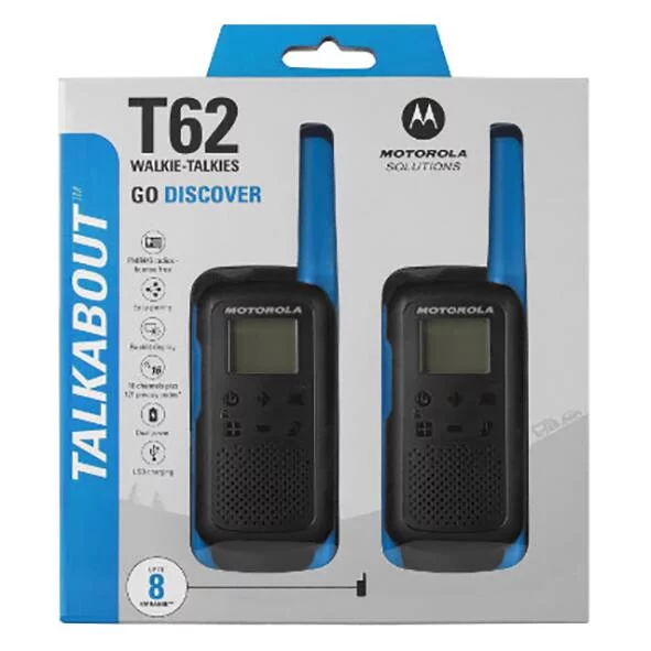 MOTOROLA - TALKIES WALKIES T62 BLEU