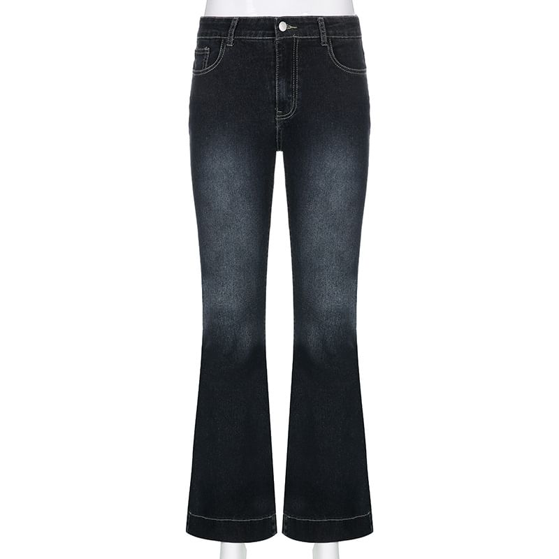 Honet - Lage taille bootcut jeans
