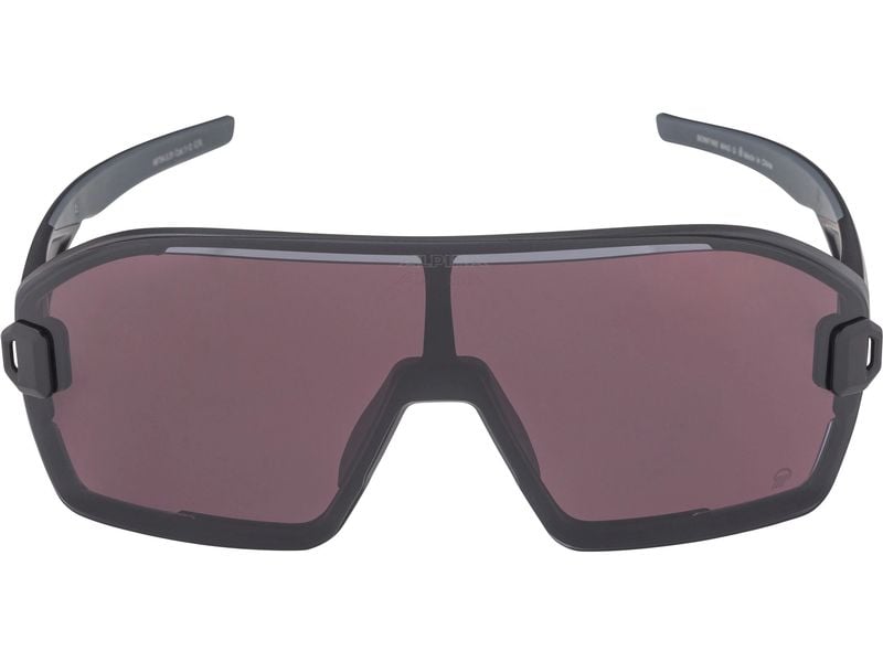 alpina Sonnenbrille Bonfire Mag Q M - Schwarz matt Sonnenbrille Cat.3