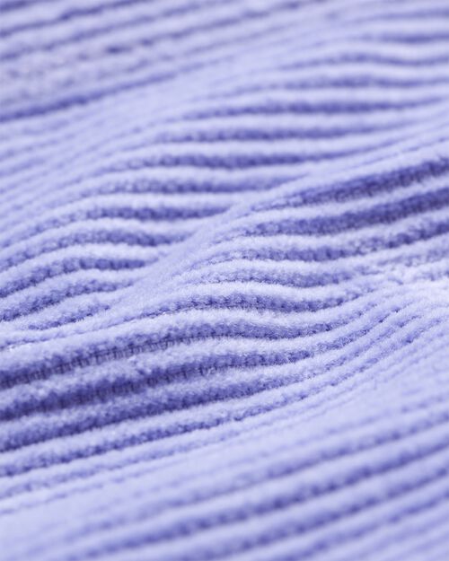 robe enfant velours côtelé violet