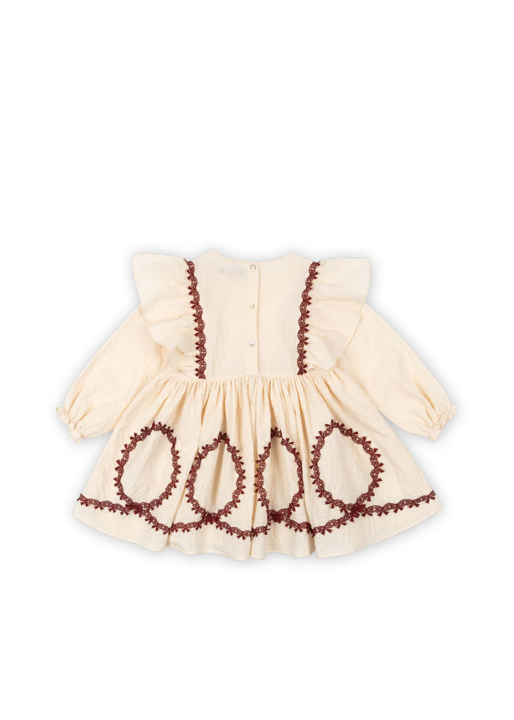 Fee kjole - buttercream - 12M