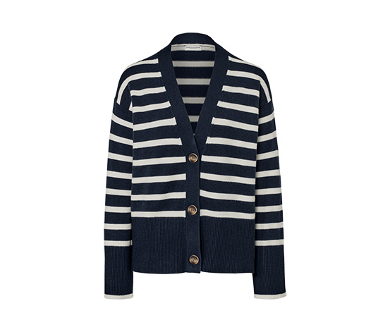 Gestreifter Cardigan