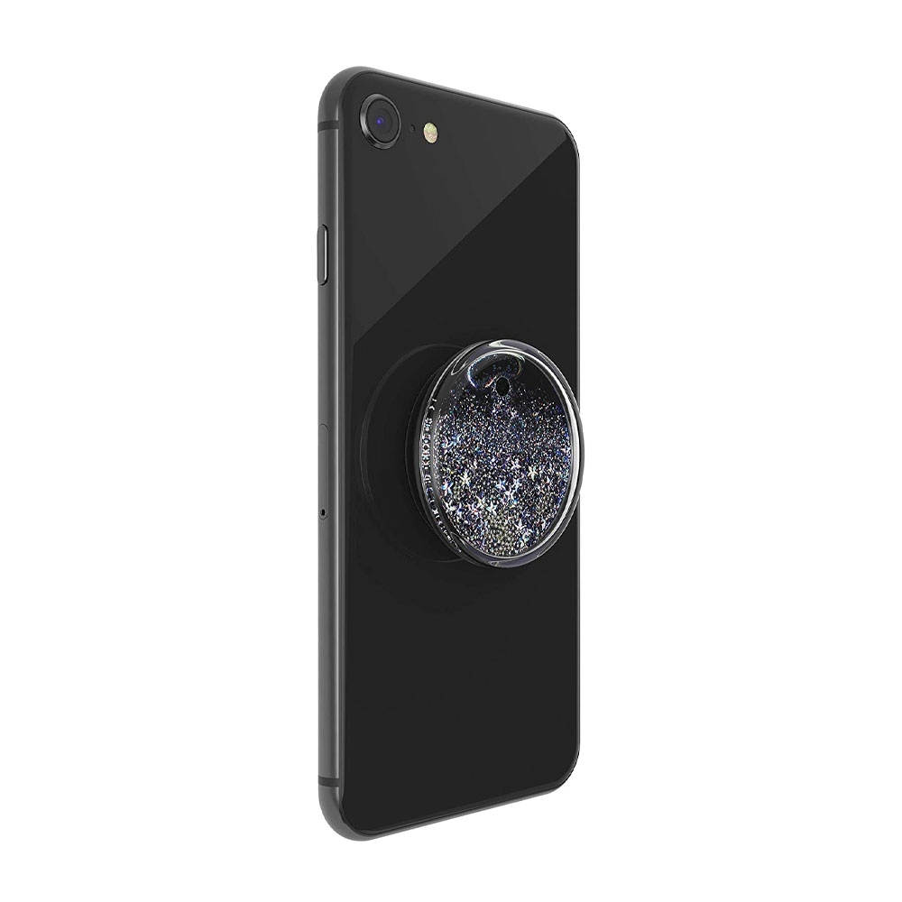 PopGrip Luxe Finger Griff Halterung für Smartphones / Tablets (801571) - Tidepool Starring Silver