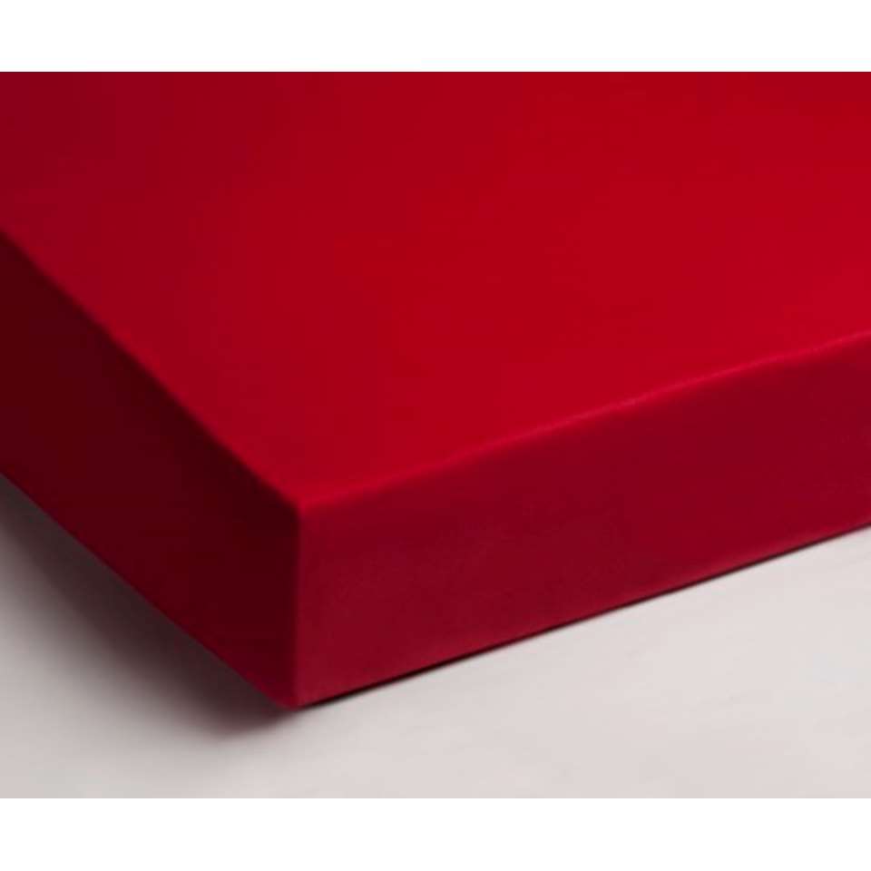 Day Dream Hoeslaken - jersey - 190x220 cm - Rood
