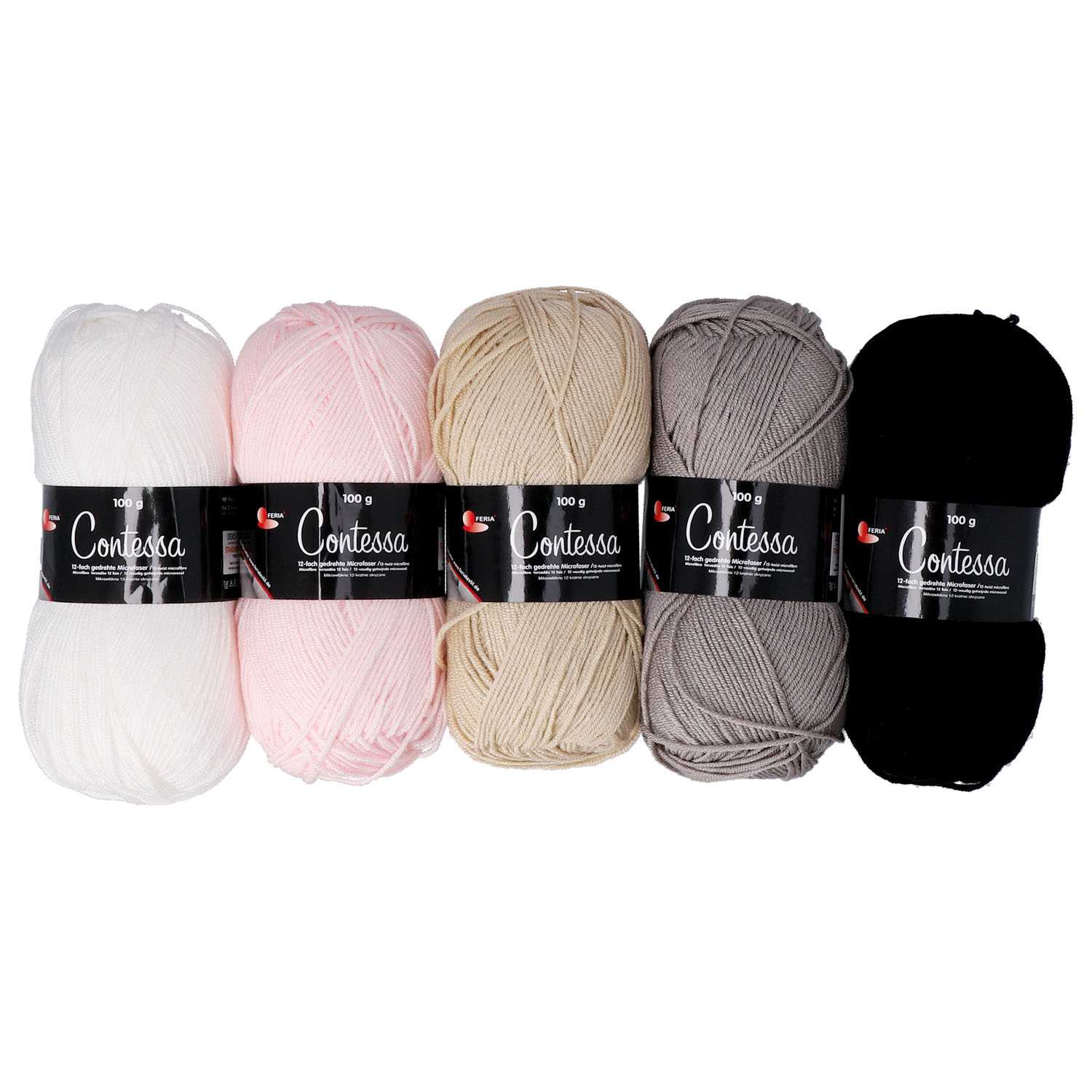 Garn Contessa 100g rose 715