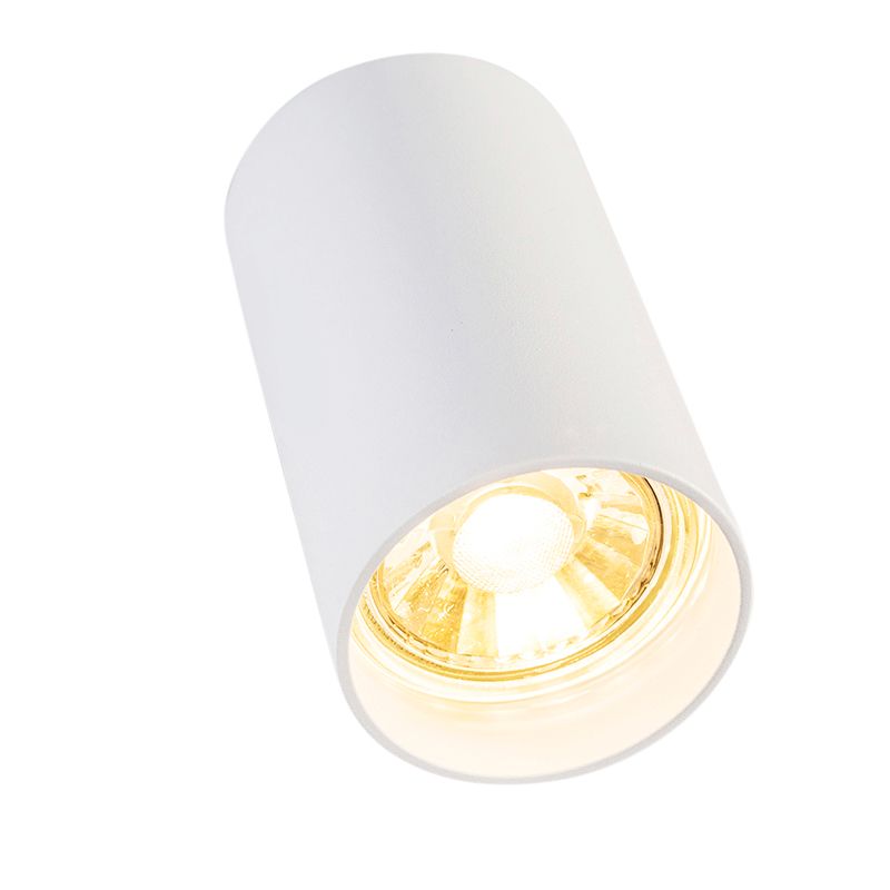 Smart moderne spot wit incl. WiFi GU10 lichtbron - Tuba