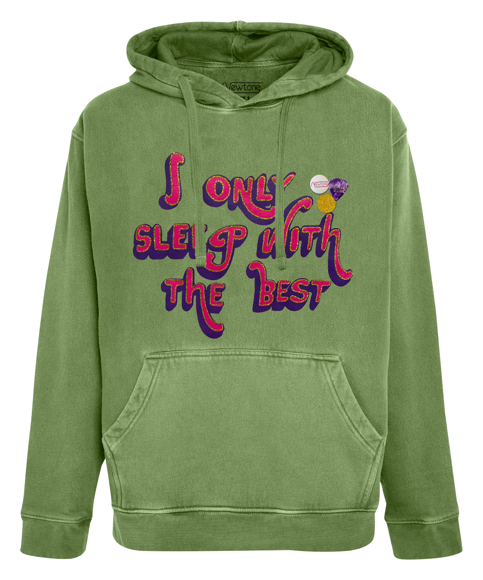 JAGGER SLEEP - Sweat à capuche en coton mélangé| Vert